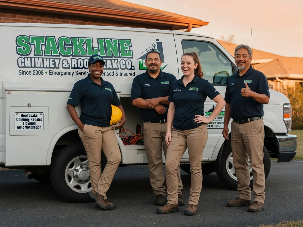 Chimney flashing repair company in Windsor, CA